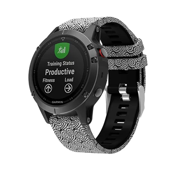 22mm Sporto Watchband Dirželis Garmin Instinktas/Fenix 5 5Plus/Pirmtakas 935 945 Smart Žiūrėti Apyrankė Silikoninė Apyrankė