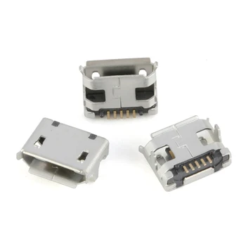 60 Vnt./set Micro USB Jungtis 12 Modelių Kištukinis Lizdas USB Jungčių Rinkinys, Skirtas 