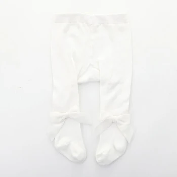 0-3Yrs Naujagimiui mergaičių pėdkelnės aksomo juostelės bowknot dizaino vaikai antblauzdžiai mergaičių drabužius bamblys kūdikių gyvūnų vaikai