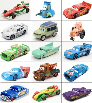 (1-27 Disney Pixar Automobilių METALO Diecast automobilių Disney McQueen Karalius Jauniklį Hick 1:55 Diecast vaikas žaislai Vaikams Berniukams Dovana