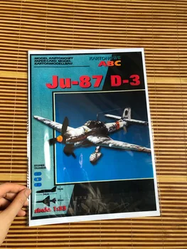 1:33 vokietijos Ju-87 D-3 Stuka Nardymo Bombonešis 