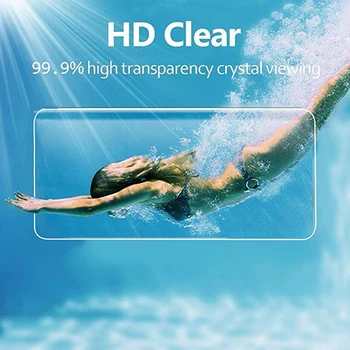1-3PCS Hidrogelio Plėvelės Samsung Galaxy A51 A71 4G/5G A21 A31 A21S A11 Screen Protector Vandens Gelio Apsauginės Plėvelės Kameros Stiklo