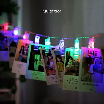 1,5 m 2m 3m Foto Įrašą LED string žibintai, Baterija Lempa, Fėja, Kalėdų Šviesos Girlianda partijų Vestuvių Dekoravimas Apšvietimas