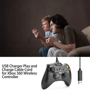 1.5 m USB Įkrovimo Kabelis Xbox 360 Belaidžiai Žaidimų Valdiklis Žaisti Įkrovimo Įkroviklis, Laidas Laido Aukštos Kokybės Žaidimas, Priedas Naujas