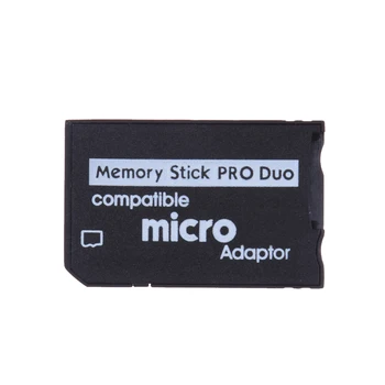 1/5 VNT Mini Memory Stick Pro Duo Kortelių Skaitytuvas Naujos Micro SD TF, MS Kortelės Adapterį Paramą 128 MB iki 2 gb Micro SD atminties Kortelės