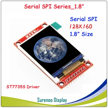 1.8 colių 128*160 SPI Serijos TFT LCD Modulis Ekranu Vairuotojo IC ST7735S už MCU Be Touch Panel