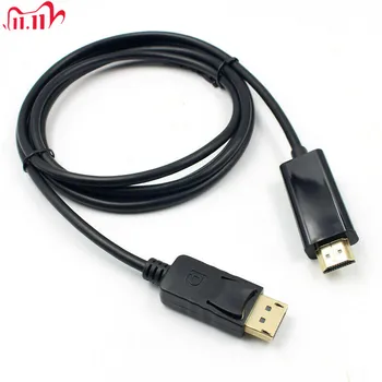 1,8 M 6FT Displayport DP HDMI Male Adapter Keitiklio Kabelį, Nešiojamas Projektorius HDTV DP HDMI Adapteris GT
