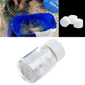 1 butelis Deguonies gamintojų Išlaikyti žuvį gyvą, Deguonies Atleidžiantis Jauko Priedą Deguonies Tabletės karpių žvejybos reikmenys