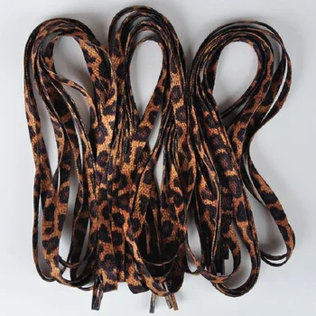 1 Pora Naujausias Klasikinis Leopardas Spausdinti Batraiščių Mados Butas Raišteliais, Taikomos visų rūšių batų Nemokamas Pristatymas