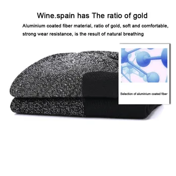 1 poras 35 Laipsnių Žiemą Šilumos Kojinės Aluminized Skaidulų Tirštėti Super Minkštas Komfortas Kojinės Laikyti Koja Šiltas Thermosocks