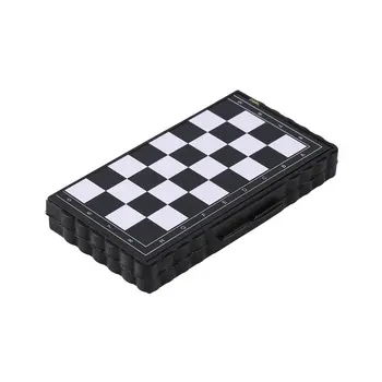 1 rinkinys Mini Šachmatų Lankstymo Magnetinio Plastiko šachmatų lentos stalo Žaidimas Nešiojamų Vaikas Žaislas Karšto Pardavimo Dropshipping