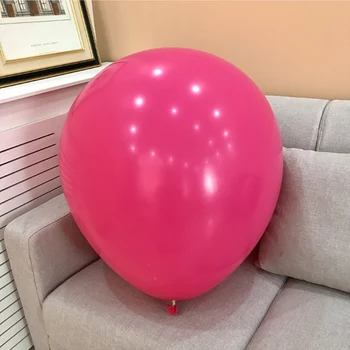 1 Vnt 36 colių latekso balionas Aukštos kokybės 25g Helio balionus, Gimtadienio, Vestuvių šalis dekoro Spalvinga Big Baby shower kolbų