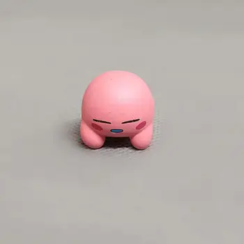 1 Vnt Cartoon 3-4cm Anime Žvaigždė Kirby Mini PVC Duomenys Žaislai Vaikams Rinkimo Modelio Žaislas Kalėdų Dovanos