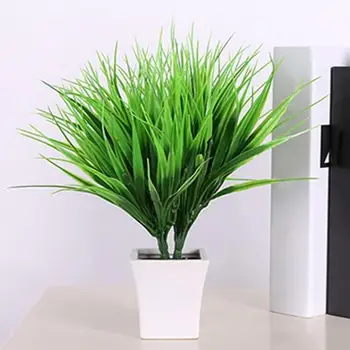 1 vnt Dirbtinė Žolė Augalų Dekoratyviniai Plastiko Imitacijos Padirbtų Augalų Žolės Augalų Vestuvių Namų Dekoro Biuro stalo Apdailos
