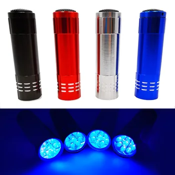 1 Vnt Profesionalus Gelio Džiovintuvas UV Lempa Nešiojama Mini LED Žibintuvėlis Nagų Gelis Greitai Sausas Išgydyti Meno Džiovintuvas Įrankiai