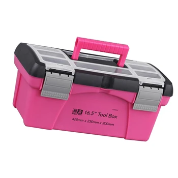 10 12.5 Colių Nešiojamų Įrankių dėžė Plastikinė Saugojimo Pink Lady Moterų Vidinis Sluoksnis Rinkinys Įrankių, Komponentai Dienos Poreikius