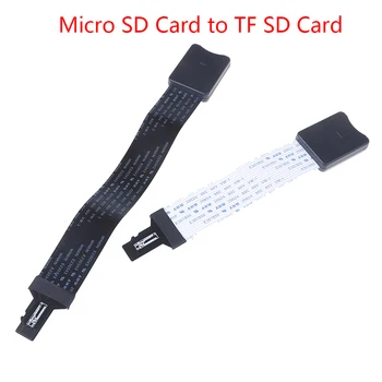 10/15/25/46/48/60cm TF micro sdcard TF sdcard flex ilgiklis extender adapteris keitiklis