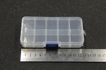 10 15 grotelių PE talpinimo Plastikiniai mygtuką perjungti saugiklį Komponentai Žvejybos masalas