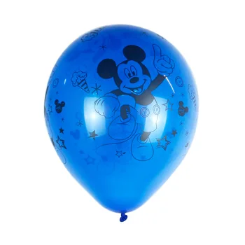 10/20pcs/daug Minnie Balionai Mickey Mouse Gimtadienio Dekoracijas, Baby Shower Mergina Balionas Vaikams, Oro Globos Dekoras