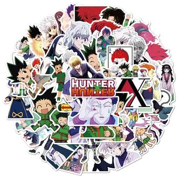 10/30/50pcs Anime Hunter X Hunter Lipdukai Kawaii Lipdukas Gitara Riedlentė Nešiojamas Bagažo Vandeniui Grafiti stikers Vaikų Žaislas