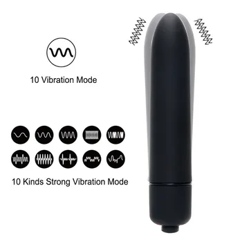 10 Greičio Mini Kulka Vibratorius G Spot Vibracijos Vandeniui Klitorio Stimuliatorius Dildo Vibratorius, Sekso Žaislai, Moters Sekso Produktai