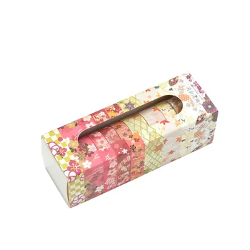 10 roll/set washi tape adhesiva izoliacine juosta washitapes kawaii lipdukai papeleria mielas korėjos Apdailos japonijos decorationtape