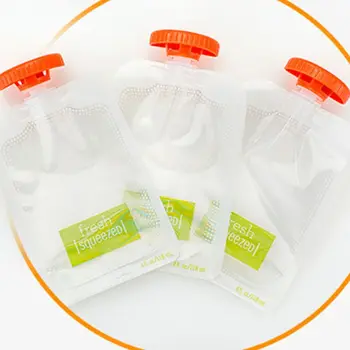 10 Vnt Vaikai Tyrės Squeezer Namų Virtuvėje Balionėlis Priedai Kūdikių Maistą Šviežią Saugojimo Krepšys Sub-paketas