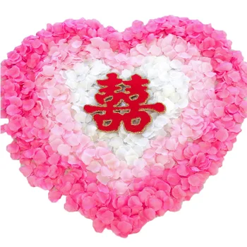 100/500/1000 Vnt Dirbtinių Rožių Žiedlapių Spalvingas Vestuvių Romantiškas šilko Rožė Gėlių, vestuvių papuošimas, rožių prekes