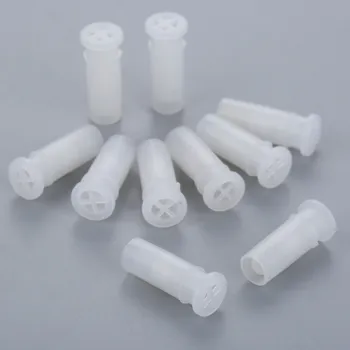 100vnt 15*5mm Plastiko Balta Žaislas Šuo, Katė Squeakers Batų Remontas, Taisymas Pet vaikų Žaislų Triukšmo Maker Įterpti Pakeitimo