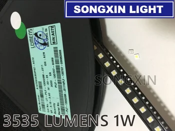 100vnt LIUMENŲ LED Backlight 1W 3V 3535 3537 Cool white Backlight LCD TV TV Taikymas A127CECEBUP8 Stiliaus-3