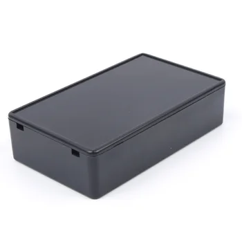 100x60x25mm ABS Plastiko Projekto Vandeniui Padengti Box Black 