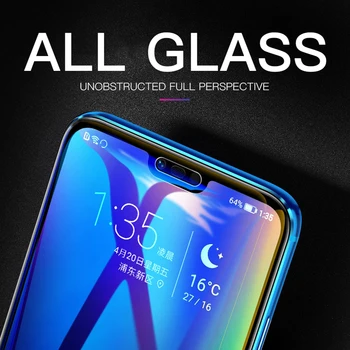10D Visiškai Padengti Grūdinto Stiklo, Skirtos Huawei Honor 10 9 8 Lite Ekrano apsaugos Huawei Mate 20 Lite Pro X Apsauginė Plėvelė