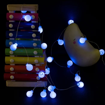 10led 20led 50ked CR2032 baterijos String Žibintai Varinės Vielos Decoratio LED Pasakų Žibintai kamuolį gimtadienio Girliandą Vestuvių