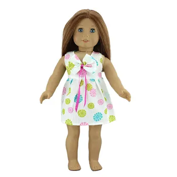 10Style Pasirinkti suknelė Tinka Amerikos Mergina Lėlės Drabužiai 18 colių Lėlės , Kalėdų Mergina Dovana(tik parduoti drabužius)