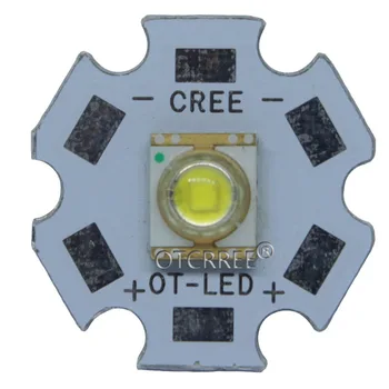 10vnt 3W SemiLedS High Power LED Chip šviesos Diodų spinduolis Balta 6000-6500K Šiltai Balta 3000-3200K Geltona su 20MM/16MMPCB