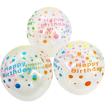10vnt/daug 12inch Ballon Skaidrios Spalvos Latekso Balionas Pripučiamas Gimtadieniu Balionai Vestuvių Dekoro Prekių Vaikas Žaislai, kamuoliai