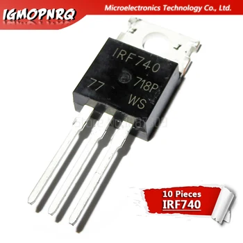 10VNT IRF510 IRF520 IRF540 IRF640 IRF740 IRF840 LM317T Tranzistorius-220 TO220 IRF840PBF IRF510PBF IRF520PBF IRF740PBF LM317