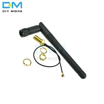 11cm 2.4 G Bevielio SMA Antena Stick 2dB 2.5 dB Įgyti NRF24L01 PA CC2500 Modulis 20cm IPX Adapterio Kabelis, Skirtas Arduino