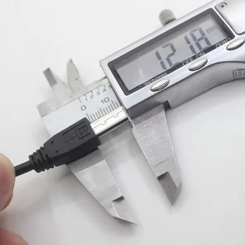 12mm Papildomų Ilgai Galvos Micro USB Kabelis Pratęstas Jungtis 1m Cabel už Homtom ZOJI Z7 Z8 Nomu S10 Pro S20 S30 mini Guophone V19