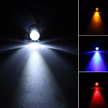 12V 10mm iš Anksto sujungtas, Nuolat LED Diodų Itin Šviesus Vanduo Skaidrus Lemputės Indikatoriaus Signalus Šviesiai Raudona Geltona Mėlyna Balta