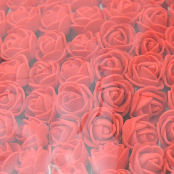 144PCS/12PCS 2cm mini putos, rožių dirbtinių gėlių puokštės, vestuvių dekoravimas užrašų knygelė 
