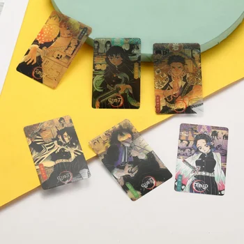 16Pcs/Set Anime Demon Slayer: Kimetsu Nr. Yaiba Kortelė su Nuotrauka Photobook Plakatas Skaidrus Kortelės