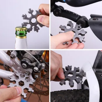 18-in-1 NAUJŲ Kortelių Tipas Snaigės daugiafunkcis įrankis derinys Nešiojamų Snaigės Įrankis Su raktų žiedas 