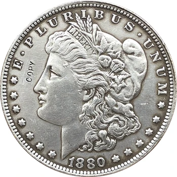 1880-CC JAV Morgan Doleris monetos KOPIJA