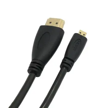 1M Micro USB į HDMI 1080p Vielos Kabelis TV AV Adapterį Mobiliesiems Telefonams, Tabletės HDTV vaizdo Kameros Paketas 1 HDMI 2.0 a Maišelis