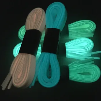1pair 80-100cm sporto šviesos batraištis švyti tamsoje spalvų fluorescencinės batraištis Atletikos Sporto batų nėrinių atspindintis batų raišteliai