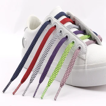 1Pair Atspindintis Butas Batraiščių Liuminescencinės Sneaker Shoestrings Sporto Batraištis Bėgimo Bateliai, nėriniai Suaugusių vaikų batų raišteliai