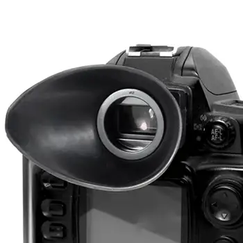 1PC 22mm Eyecup Už Nikon D7000 D7100 D750 D610 D5200 D3300 D3100 D3200 D5200 D5300 Juoda Fotoaparato Priedai