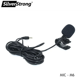 1Pc 50Hz-20kHz,Profesinės 3.5 mm,Išorinis Mikrofonas,Automobilių DVD Grotuvas,Mikrofonas Bluetooth laisvų Rankų įrangą