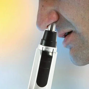 1PC Elektros Nosies Plaukų Žoliapjovės Saugus Veido Priežiūra Skustuvas Vyrams Plauti Nosies, Ausų Trimeras Plaukų Šalinimo Mašinos